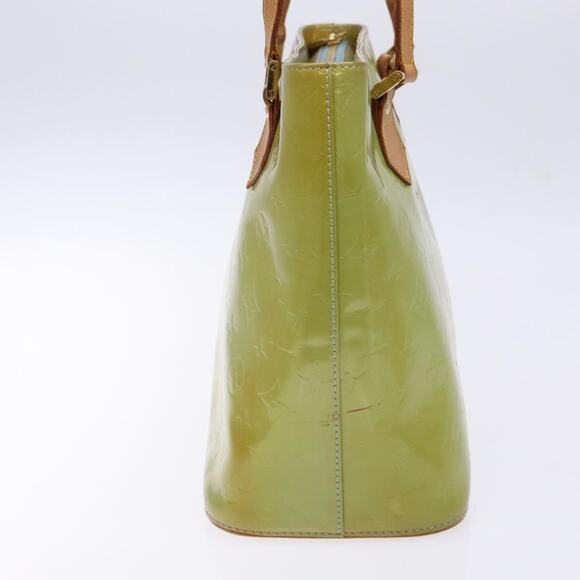 LOUIS VUITTON Monogram Vernis Houston Hand Bag Baby Blue M91005 - Picture 4 of 13